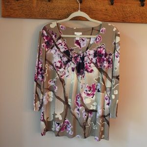 Chicos floral blouse (Size 3)